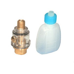 Ensemble burette + mini huileur photo du produit