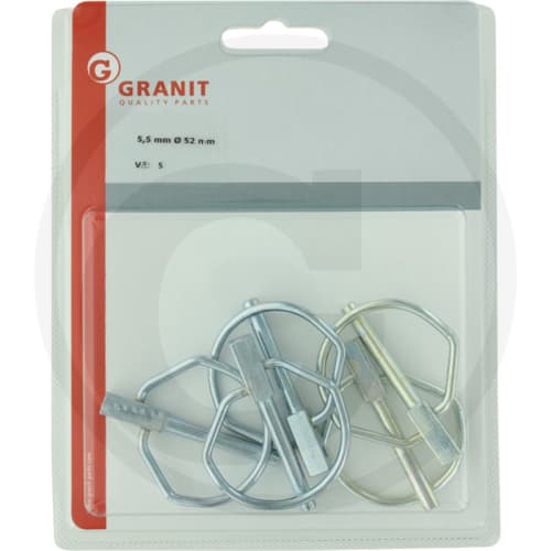 5 goupilles clips Ø5.5mm photo du produit