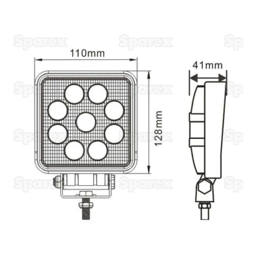 Phare de travail LED 2070lm photo du produit Secondaire 3 L