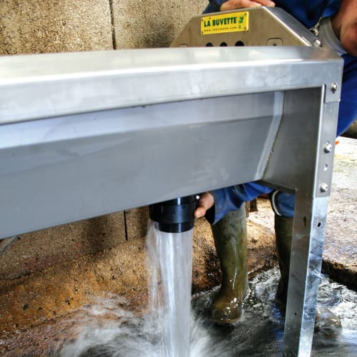 Abreuvoir grande vidange inox 230 cm  photo du produit Secondaire 2 L
