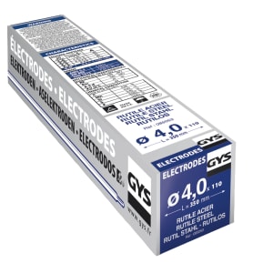 110 électrodes rutiles E6013 4mm photo du produit