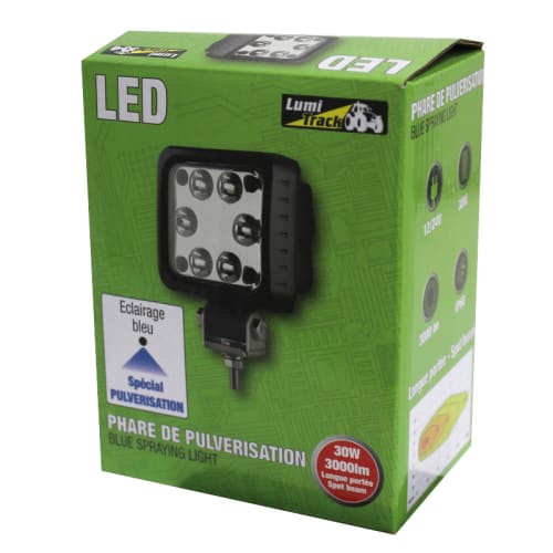 Phare de travail Led bleu 3000lm photo du produit Secondaire 1 L